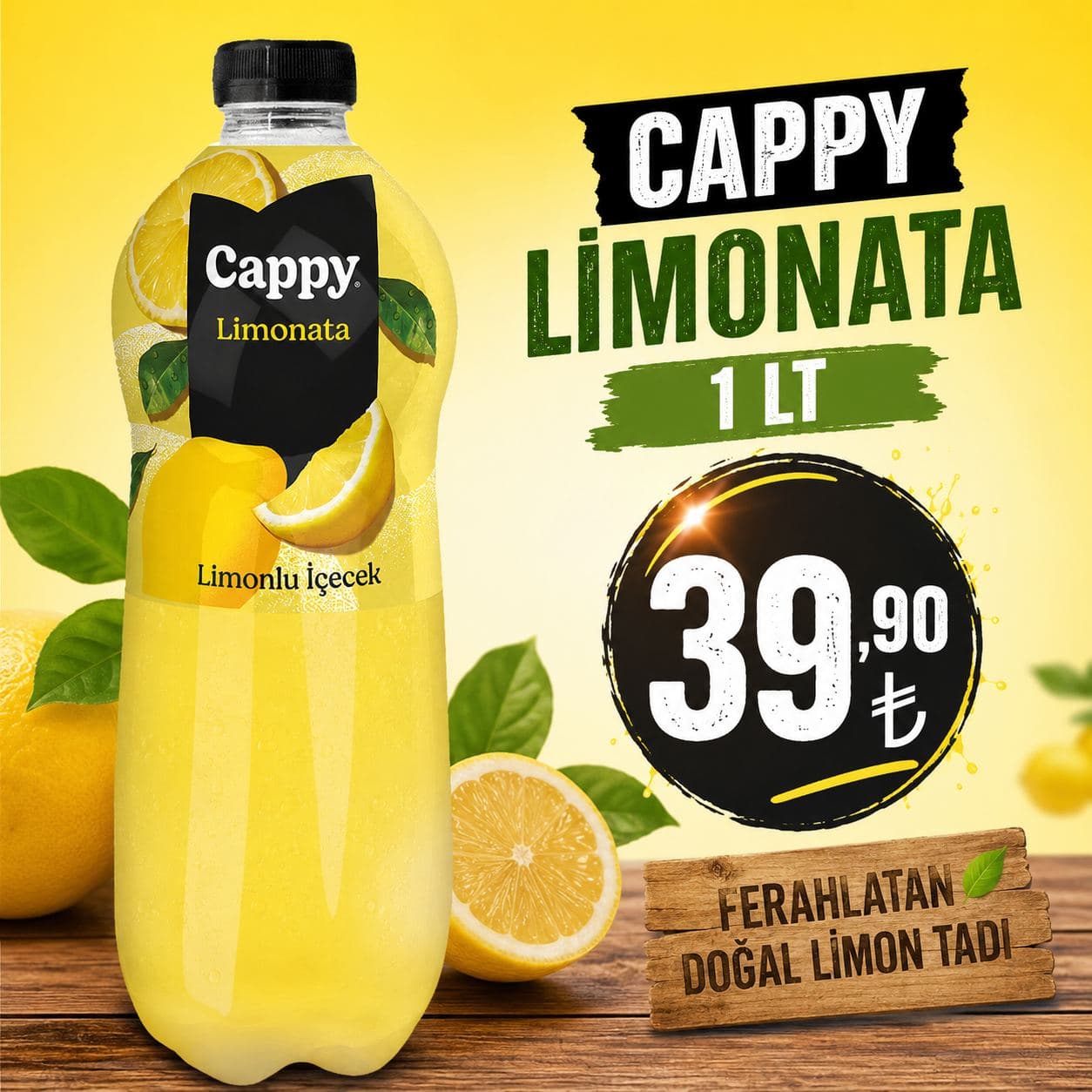 Cappy Limonata 1 LT