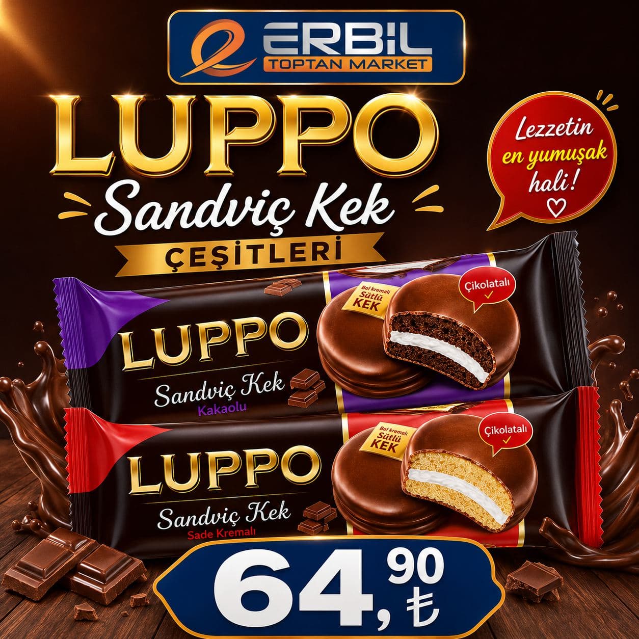 Şölen Luppo kek 182 Gr çeşitleri