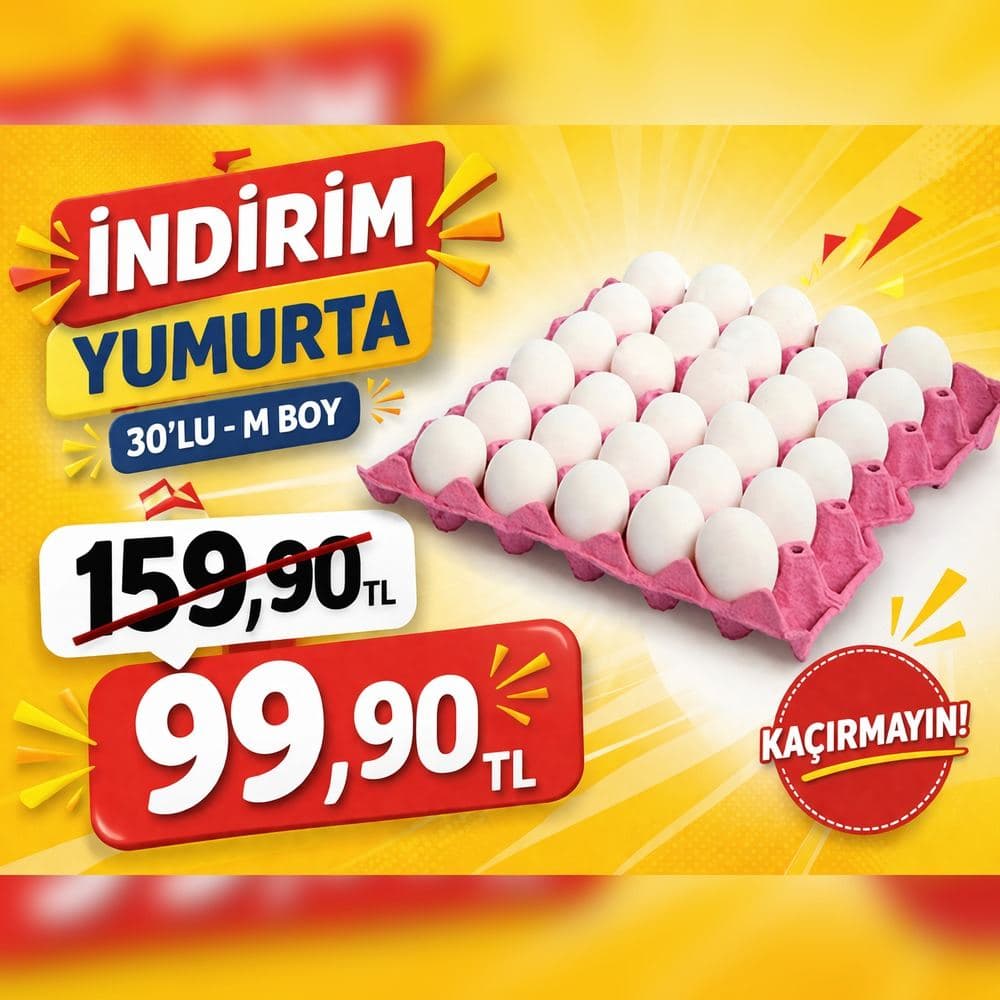 Yumurta Gıdyum 30 LU m boy